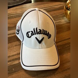 Callaway Tour Authentic XR Odyssey Putter Golf Hat Sz L/XL Breathable White #1